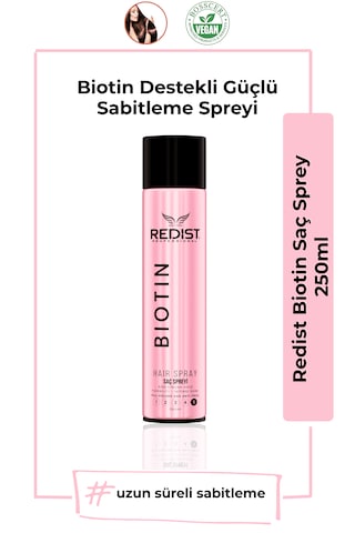 Redist Biotin Saç Sabitleme Spreyi / İnce Telli Ve Hacimsiz Saçlar
