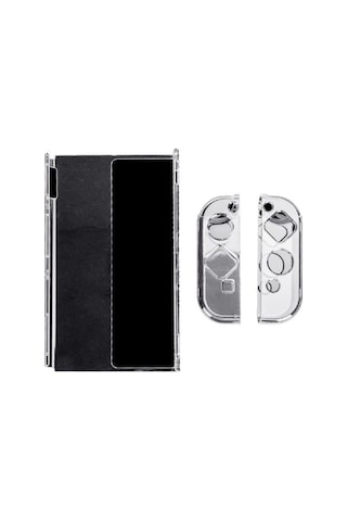 Cafele Kristal Nintendo Switch Oled PC Kılıf