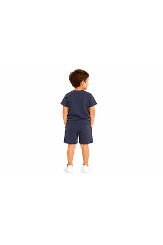 Tucankids Erkek Çocuk %100 Pamuklu İkili Takım Lacivert Füme