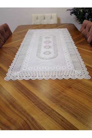 Pvc Runner Ve Sehpa Üstü Servislik 120 Cm X 60 Cm Başak Ev Tekstili