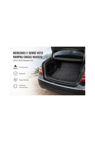 Mercedes-benz E Serisi W212 2010-2016 Arası Rampalı Bagaj Havuzu