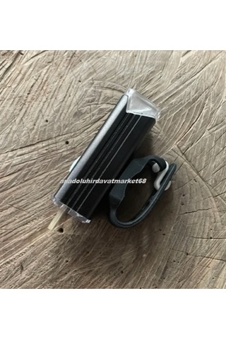 Mac Metal Gövde Led Bisiklet Feneri Şarjlı Bisiklet Lambası Klipsli 4 Farklı Beyaz