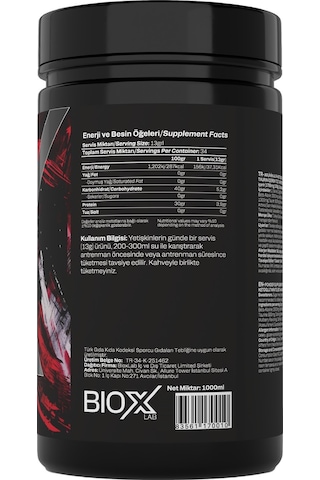 Preworkout Karadut Aroma 450 Gr 34 Servis Pre-workout + Shaker