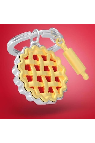 Metalmorphose Pastrychef Elmalı Turta Anahtarlık