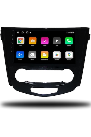 Avaydel Nissan Qashqai Android Carplay Multimedya 2014-2021 Manuel Klima 4GB RAM + 32GB Hafıza + 4 Çekirdek