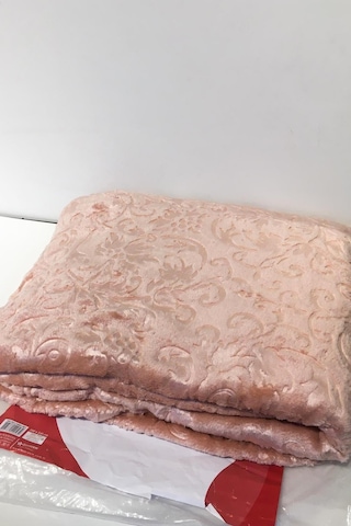 Padişah Desenli Açık Pembe Çift Kişilik Battaniye Nishev-p000077 Açık Pembe