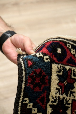 Döşemealtı El Dokuma Halısı - %100 Doğal Yün - Leh28290046 Kırmızı