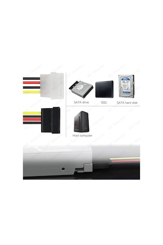 4 Pin Lp4 Molex Erkek To Sata Power Güç Kablosu