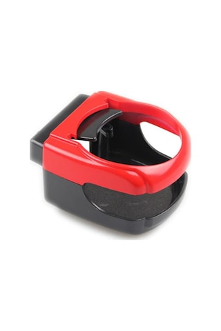 Araç İçi Şişe Ve Bardak Tutucu Bardaklık La-053 Kırmızı 1 Adet