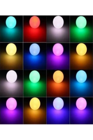 Kumandalı Rgb Led Ampül Disko Topu Robot Işık