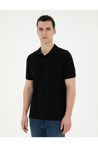 Pierre Cardin Erkek Siyah Tişört Basic 50280753-vr046 Siyah