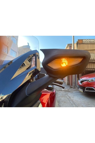 Honda Forza 250 Ayna Koruma Siyah