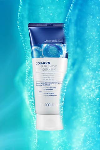Farmstay Collagen Water Full Moıst Deep Cleansıng Foam 180ml