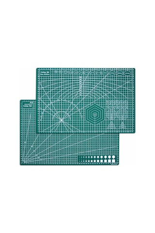 A3 Ebat Kesme Matı Patchwork - Cutting Mat - Kesim Altlığı - Kesim Tablası - 42x30cm