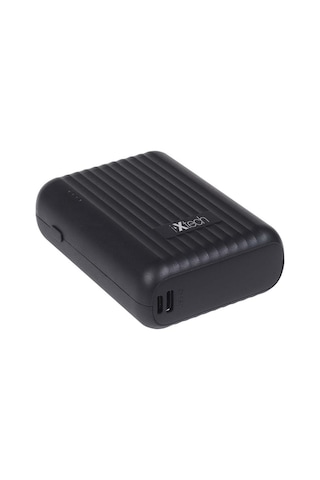 Ixtech Çift Çıkışlı Led Göstergeli Powerbank 10.000 Mah Siyah