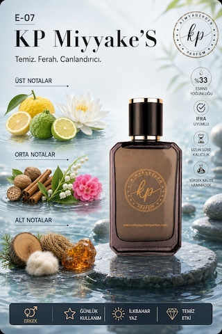 KP E-07 Erkek Parfüm EDP 50 ML