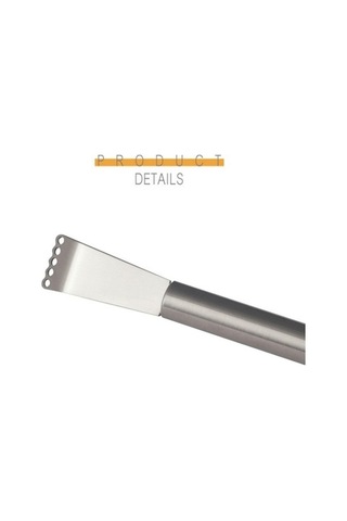 Ulzyvf Mutfak Paslanmaz Çelik Portakal Limon Meyve Soyma Bıçağı Pratik Gümüş, Kullanışlı Desenli Gümüş