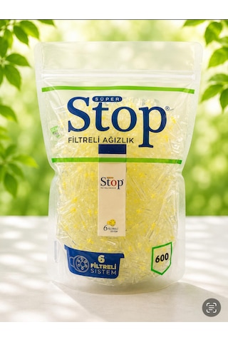 Stop Filtreli Ağızlık 600'lü Poşet