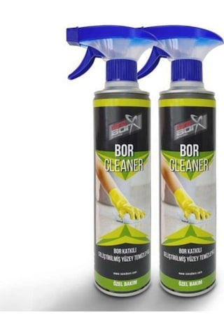 Bor Cleaner Gerçek Bor Katkılı Geliştirilmiş Yüzey Temizleyici 2 Adet Tekli