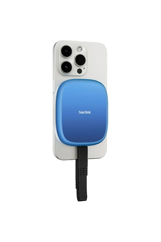 Sandisk Creator Phone 2TB 1000MB/SN Magsafe Uyumlu Taşınabilir Telefon SSD SDSSDE62C-2T00-G25