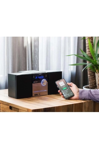 Lenco Mc-150 Stereo, Dab+ Fm, Cd, Bluetooth Ve Usb Oynatıcı Özellikli - Siyah