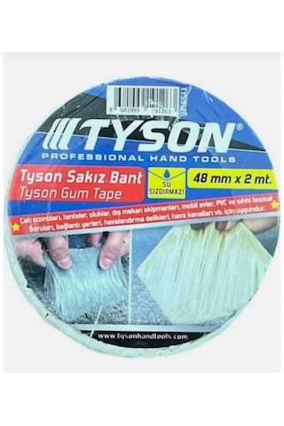 Tyson Sızdırmazlık Sakız Bant 48 Mm 2 Mt