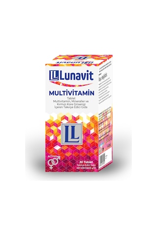 Lunavit Multivitamin 30 Tablet