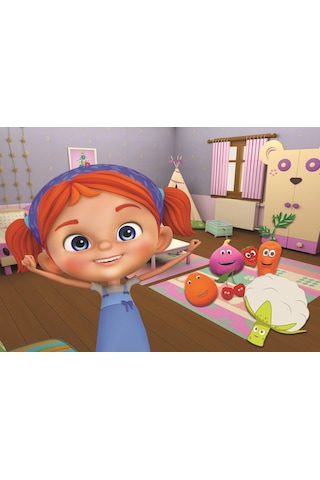 Ks Games Trt Elif'in Düşleri 24 Parça Çerçeveli Çocuk Puzzle - Kız Çocuk - Ed704-1