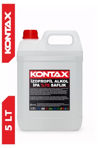 Kontax İzopropil Alkol %70 Saflıkta 5 Lt Diğer