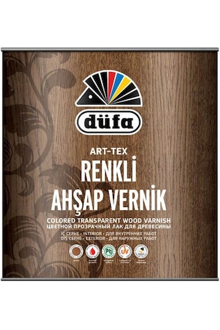 Düfa Art-Tex Renkli Ahşap Vernik 0.75 L
