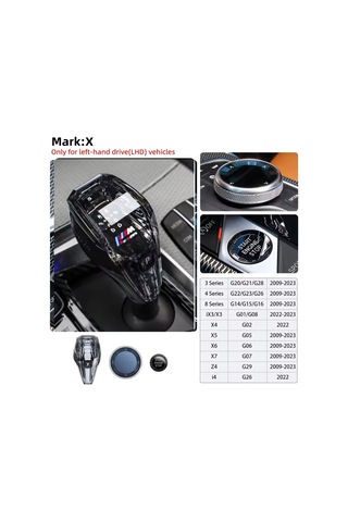 Bmw 3 Serisi G20 Kristal Vites Topuzu 2019-2022 Kristal