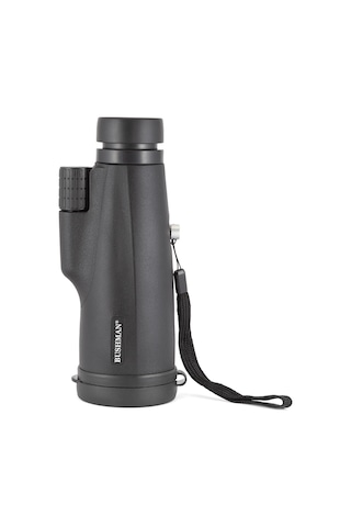 Bushman 12x50 Tek Gözlü Dürbün Siyah
