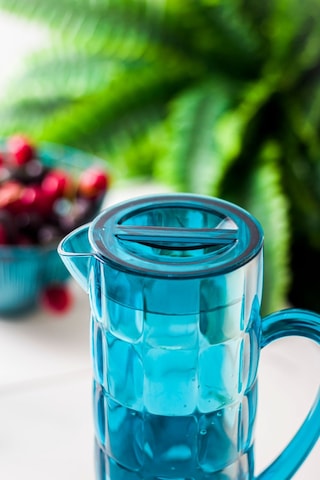 Arkilik Allegra 1,5 L Aquamarin Sürahi -Buzdolabı Kapak Rafına Sığar