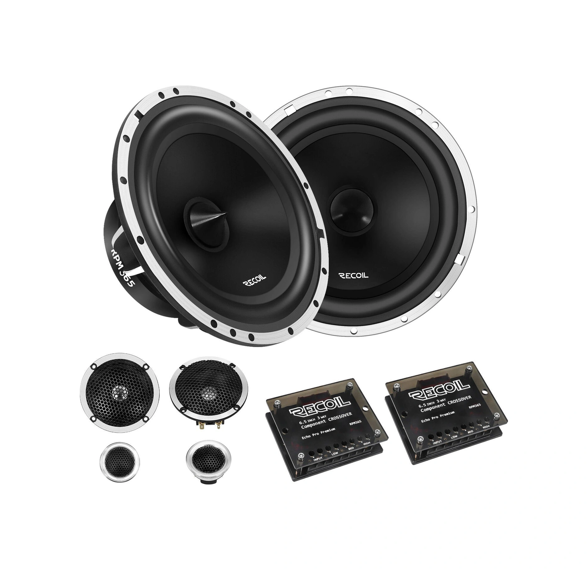 Recoil Rpm365 3 Yollu Komponent Mid Takımı 160 Watt