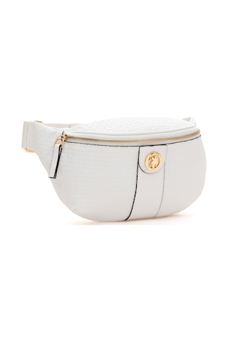 U.S. Polo Assn. Kadın Beyaz Bel Çantası 50293695-VR013