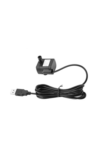 Qingmipy 5v Usb Mikro Su Pompa, Sessiz Dairesel Soğutma, Balık Tankı İçin, 3 Adsorpsiyon Aleti, 1.5w, 180l/h