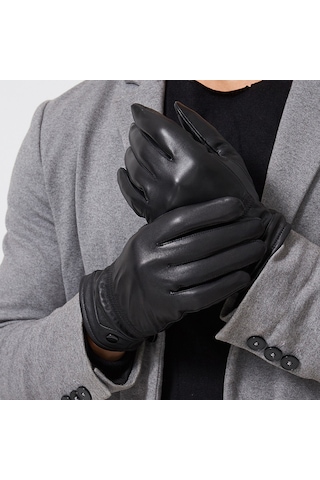 Geeroyoo Erkekler İçin Sıcak Tutan Dokunmatik Ekranlı Koyun Derisi Eldiven - Xl Boy Diğer Çok Renkli