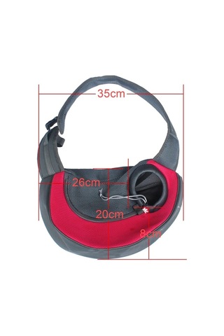 Dm Cbtx Köpek Kedi Sling Taşıyıcı, Tersinir Eller Serbest Pet Çanta, Küçük Boy Mavi