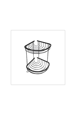 Csk 20x20 Deniz İkili Süngerlik - Mat Siyah