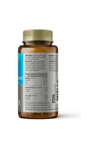Talya Omega 3-6-9 İçeren Takviye Edici Gıda Balık Yağı 60 Yumuşak Kapsül