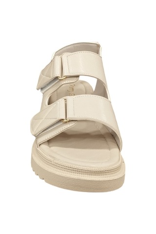Günlük Kadın Bantlı Yumuşak Taban 5 Cm Topuk Boyu Merry Pace 8138021z Sandalet Ayakkabı Ten