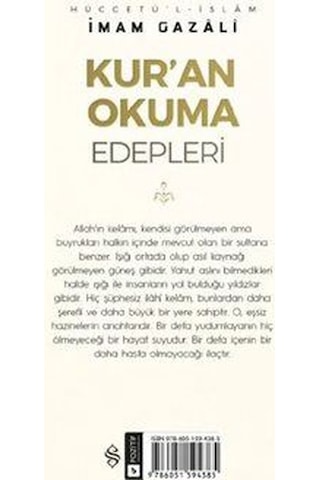 Kur'an Okuma Edepleri & Dil Belası 2 Kitap Set & İmam Gazali...