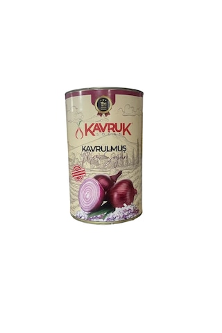 Kavruk Kavrulmuş Mor Soğan Konserve 4 KG