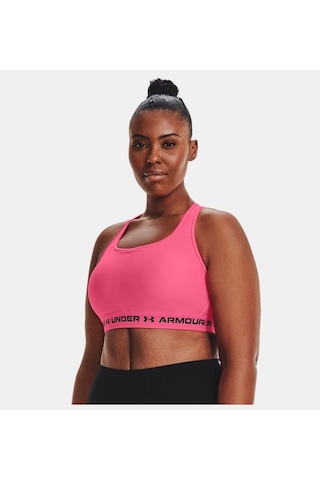 Under Armour Kadın ArmourMid Çapraz Sırtlı Spor Sütyeni 1361034-653 Siyah