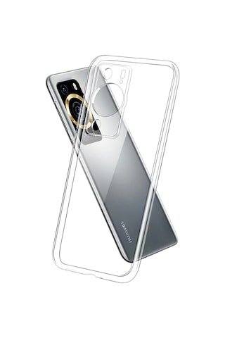 Huawei P60 / P60 Pro Slim Serisi Soft Silikon Kılıf Şeffaf Al3324