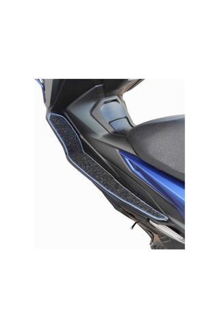 Motosiklet Aksesuar Koruyucu Paspas Falcon C Max 155 Uyumlu Gri Kenar Overloklu