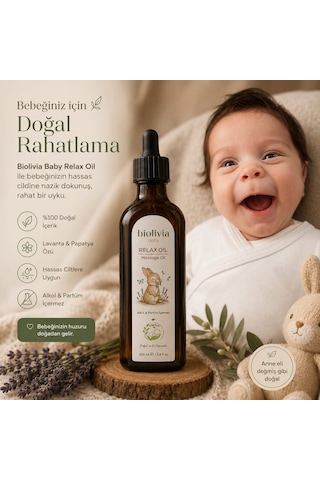 Biolivia Baby Massage Oil