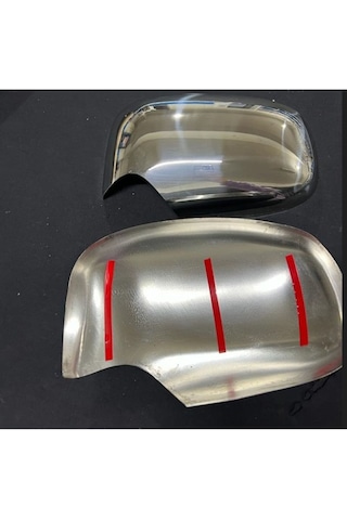 Ford Transit 1998-2002 Krom Ayna Kapağı Paslanmaz Çelik