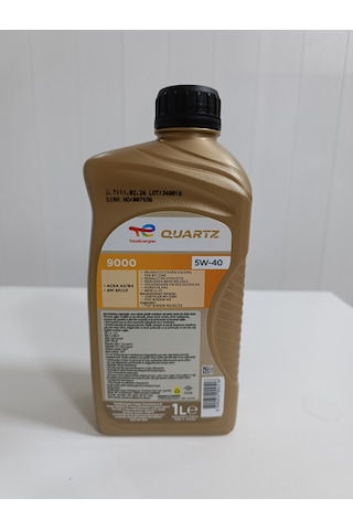 Total Quartz 9000 5W-40 Motor Yağı