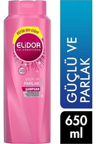 Elidor Güçlü ve Parlak Saç Bakım Şampuanı 650 ML